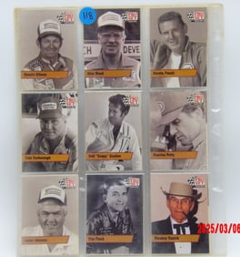Pro Set Racing Legends Trading Card Set – Lot of 18 Cards
