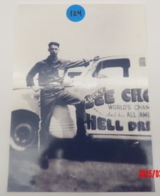 Vintage Photo of Lucky Lee Crosby - All American Hell Driver