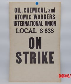 Vintage Union Strike Poster