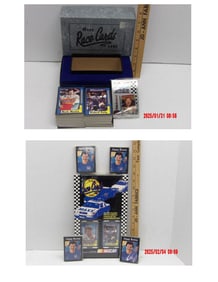 1991 Maxx Race Cards NASCAR Trading Card Set with Collector’s Box & Jimmy Horton Trading Cards