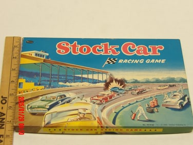 1954 "Stock Car Racing Game", Jeff Gordon Diecast Collectible, Terry Labonte Diecast Stock Car