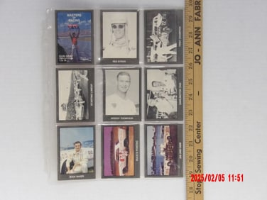 Historic Stock Car Racing Legends – Vintage Trading Card Collection