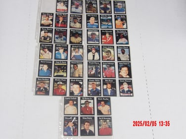Vintage NASCAR Trading Card Collection Featuring Racing Legends, Cars, and Historic Moments
