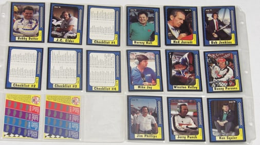 Collection of Trading Racing Cars