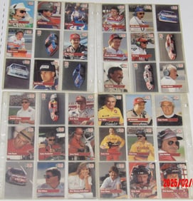 Vintage NASCAR Trading Card Collection Featuring Racing Legends. Jeff Gordon NASCAR Memorabilia Coll