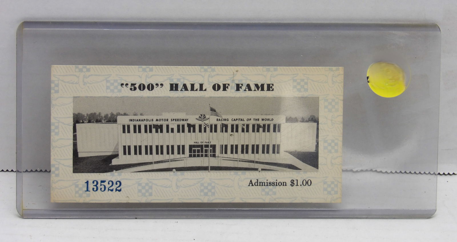 Vintage Indianapolis Motor Speedway Ticket Collection (1 of 15)