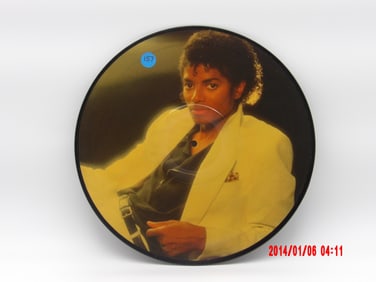 THE OFFICIAL MICHAEL JACKSON PICTURE RECORD VINYL
