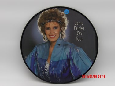 JANIE FRICKE “ON TOUR” PICTURE RECORD VINYL