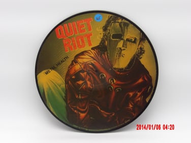QUIET RIOT “METAL HEALTH” PICTURE RECORD VINYL