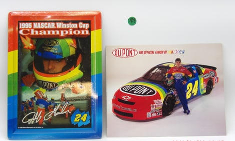 Jeff Gordon 1995 NASCAR Winston Cup Champion Collectible Set