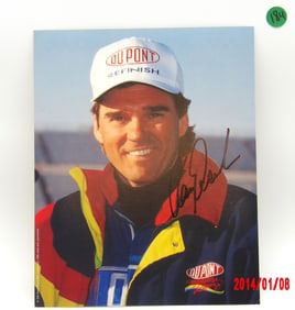 Autographed Ray Evernham DuPont Crew Chief Promo Card