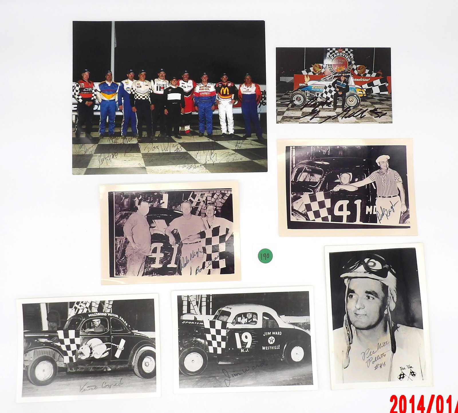 Autographed Racing Legends Photo Collection – Vintage & Modern (1 of 1)
