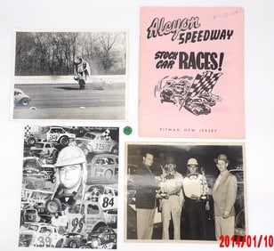 1959 Alcyon Speedway Program with Vintage Racing Photos