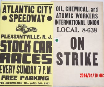 Mixed Lot of Vintage Racing & Union Memorabilia – Posters, Calendar & Commemorative Print