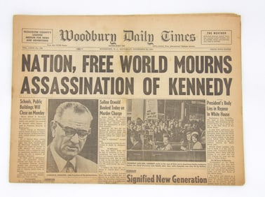 Philadelphia Journal – Phillies "For Sale", Kennedy Assassination Coverage, Vietnam War Ends