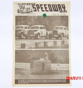 Illustrated Speedway News – Alcyon Speedway Crash Feature (July 15, 1958)