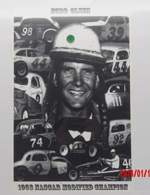 Budd Olsen – 1958 NASCAR Modified Champion Tribute Poster