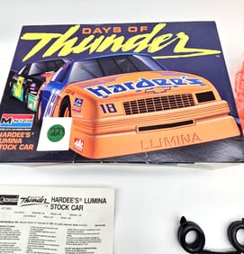 "Days of Thunder" Hardee’s Lumina Stock Car Plastic Model Kit – Sealed Parts