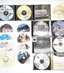 20+ Mixed Media CDs & DVDs – Alcyon Speedway, Pitman History, Car Racing, Family Footage