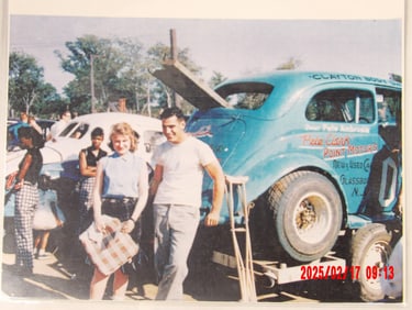 AUTOGRAPHED AUTO RACING PHOTOS, VINTAGE PIT PASSES, & COLLECTION OF STOCK CAR PHOTOS