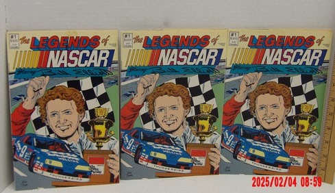 Dirt Track Racing Calendars Featuring Modified Stock Car Action. The Legends of NASCAR Bill Elliott