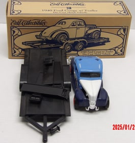 Ertl Collectibles 1940 Ford Coupe with Trailer – Die-Cast Metal Vehicle