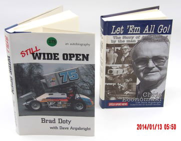 Racing Book Set: Brad Doty & Chris Economaki