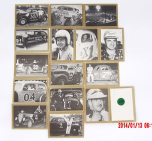 Gold True Legend Series 2 – Vintage Stock Car Driver Trading Cards (Set of 16)