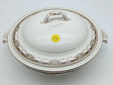 Johnson Bros England Porcelain Covered Tureen