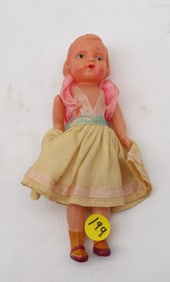 1950’S PLASTIC DOLL – MADE IN JAPAN