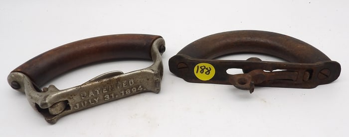 DETACHABLE SAD IRON HANDLE GRIPS