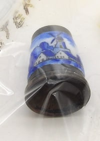 DELFT – STERLING THIMBLE W/ WINDMILL PATTERN