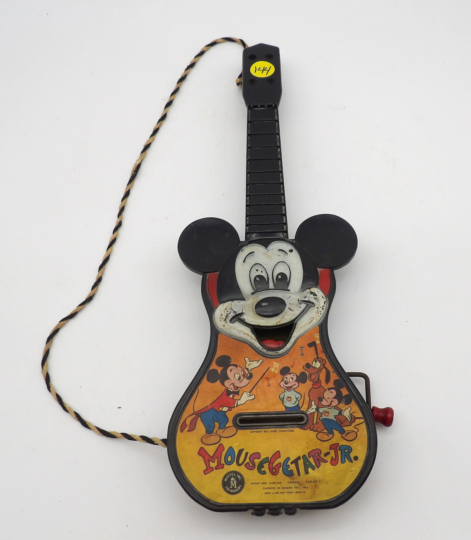 1955 MATTEL MOUSEGETAR JR. – MICKEY MOUSE TOY (1 of 4)