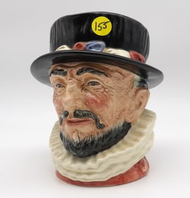 ROYAL DOULTON BEEFEATER CHARACTER JUG 1946