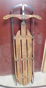 VINTAGE SPEEDAWAY SLED – MID 1900’S