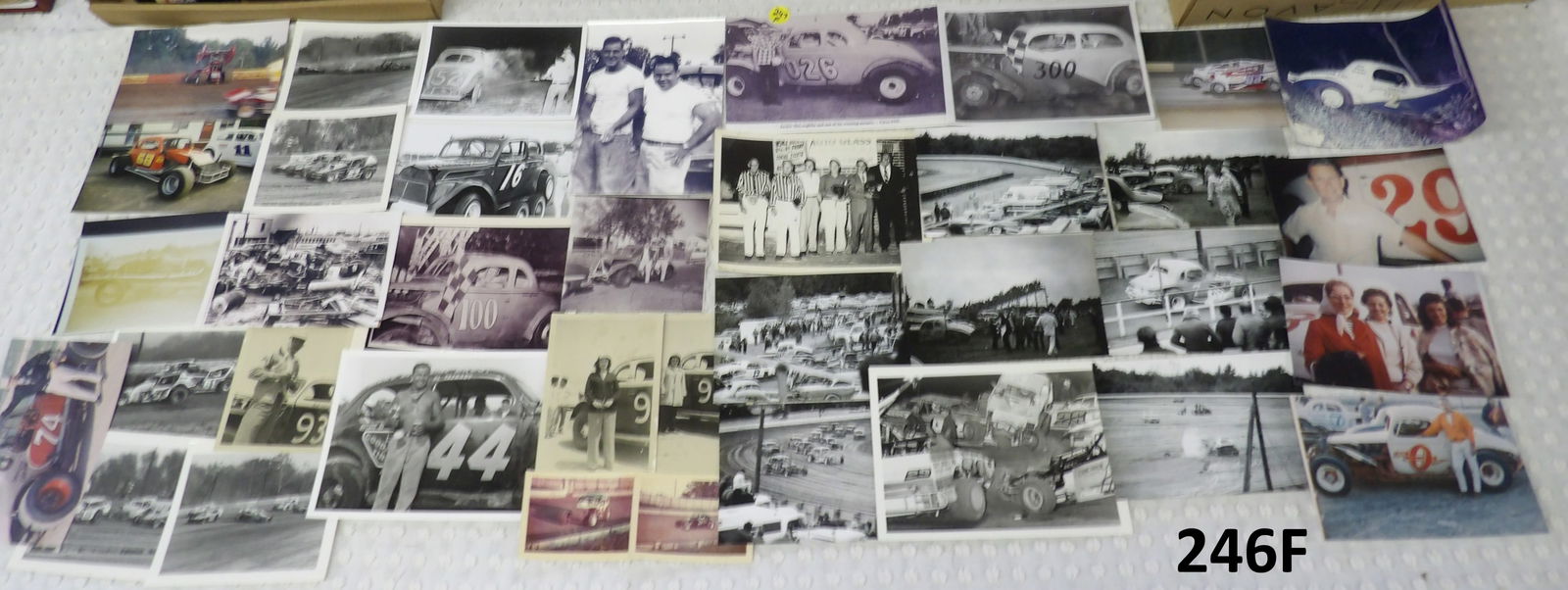 VINTAGE RACING PHOTO LOT (APPROX. 100) (1 of 10)