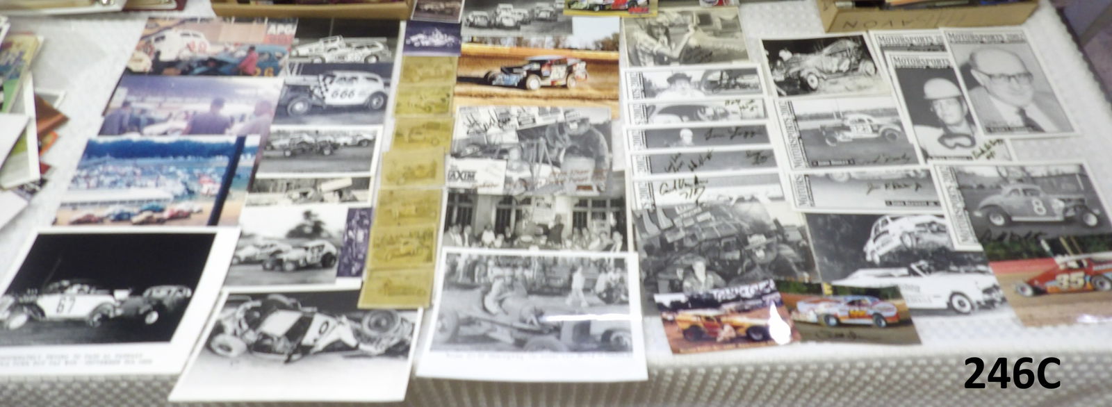 VINTAGE RACING PHOTOS – SOME AUTOGRAPHED – MOSTLY ALCYON RACEWAY (50+) (1 of 7)
