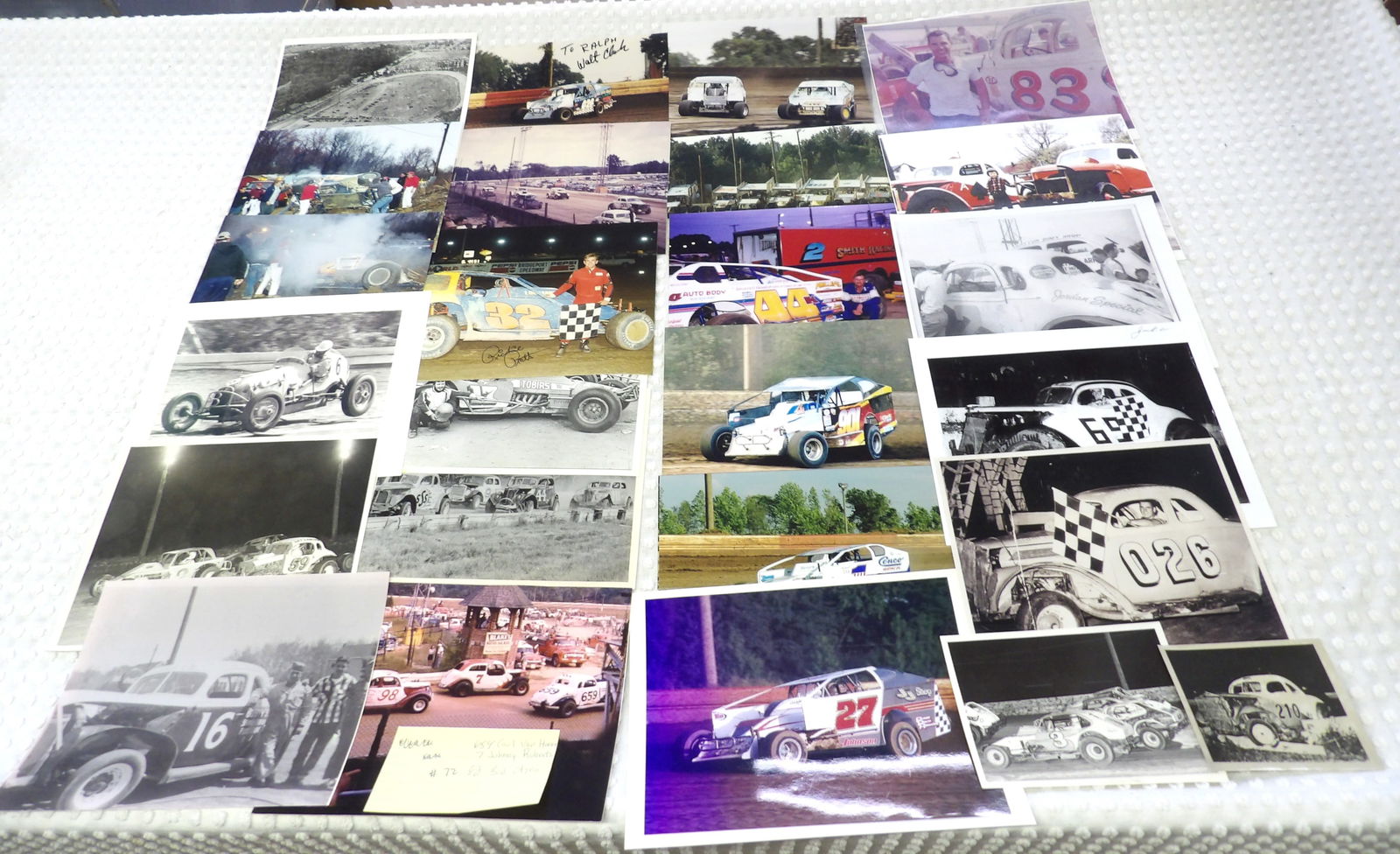 RACING PHOTO LOT (25) (1 of 5)