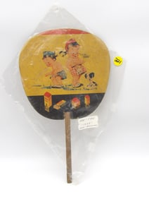 666 MEDICINE ADVERTISING FAN 1933