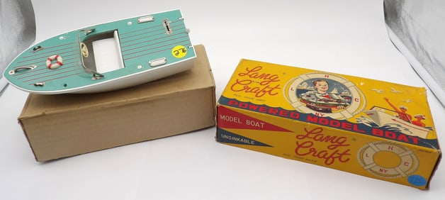 LANGCRAFT UNSINKABLE POWERED MODEL BOAT