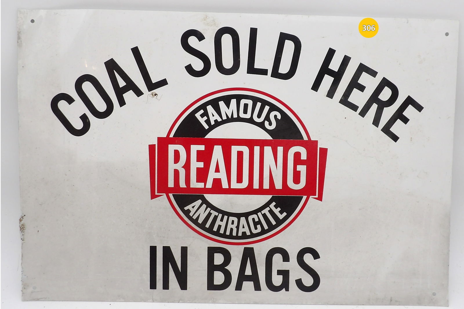READING FAMOUS ANTHRACITE COAL SIGN (1 of 1)