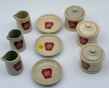 VINTAGE SET OF PENNSYLVANIA RAILROAD CHINA