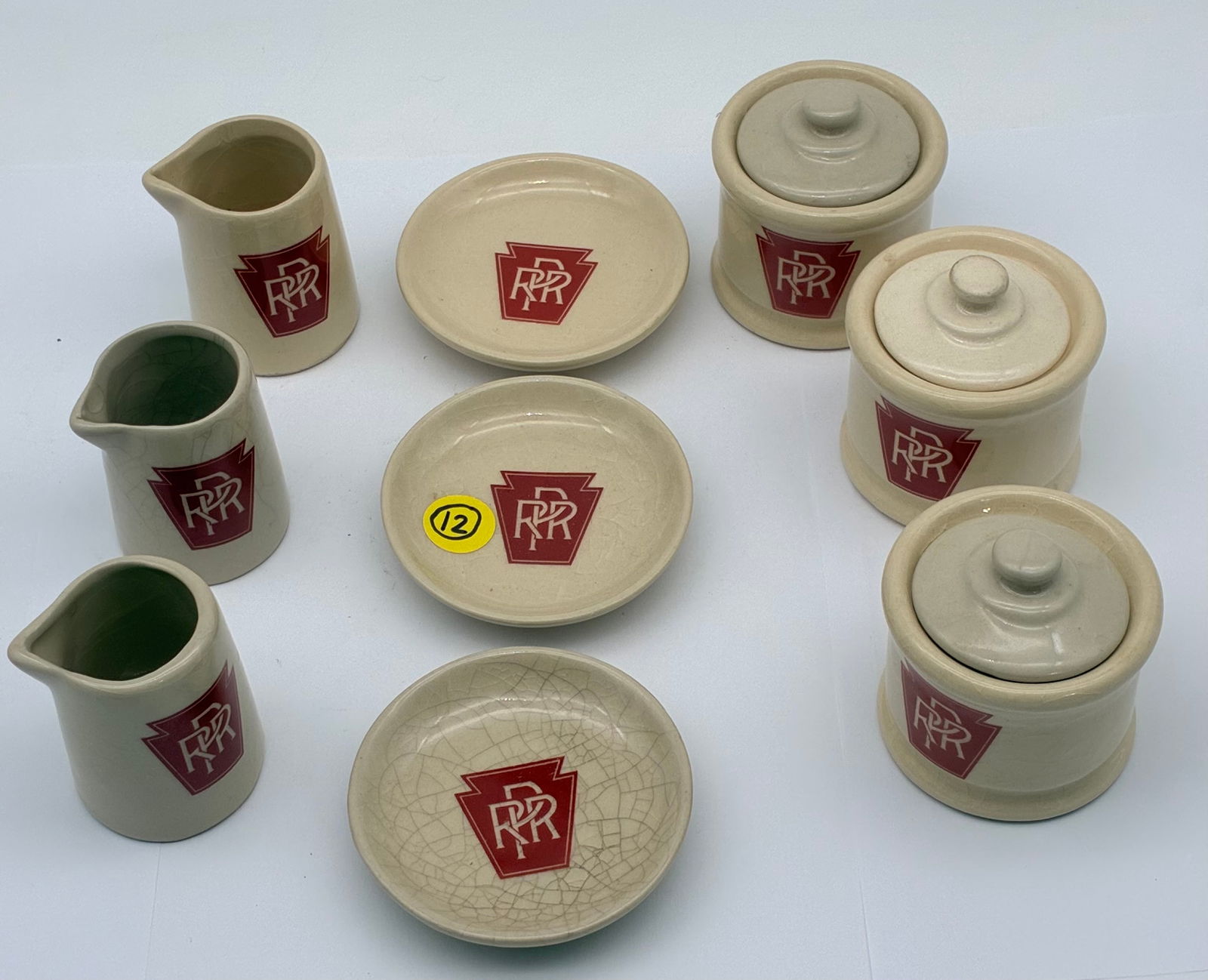 VINTAGE SET OF PENNSYLVANIA RAILROAD CHINA (1 of 2)