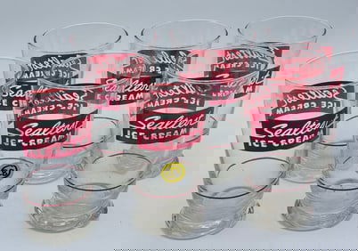 SEALTEST ICE CREAM GLASS SET