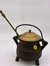 CAST IRON SMUDGE POT