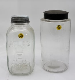 ATLAS MASON & APOTHECARY JARS