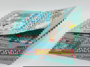 DONRUSS BASEBALL CARDS BOX 1991 (36 SEALED PACKS)