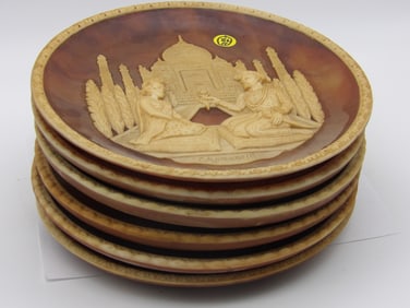 SET OF 6 INCOLAY ‘ROMANTIC POETS’ SERIES COLLECTOR’S PLATES