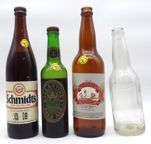 VINTAGE BEER BOTTLES – JACOB HORNING BREWING, DEAD CAT ALLEY ‘CAT TAIL ALE’,