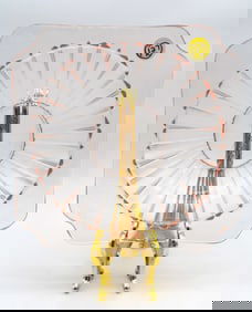 JEANETTE ADAM PATTERN PINK DEPRESSION GLASS SERVING BOWL